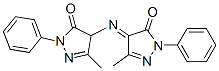 4-[(1,5-Dihydro-3-methyl-5-oxo-1-phenyl-4H-pyrazol-4-ylidene)amino]-2,4-dihydro-5-methyl-2-phenyl-3H-pyrazol-3-one CAS#: 909-59-1
