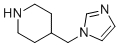 4-(1H-IMIDAZOL-1-YLMETHYL)-PIPERIDINE CAS#: 90748-03-1