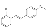 4-[2-(2-Fluorophenyl)vinyl]-N,N-dimethylaniline CAS#: 959-73-9