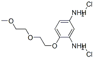 4-[2-(2-methoxyethoxy)ethoxy]benzene-1,3-diamine dihydrochloride CAS#: 93805-25-5