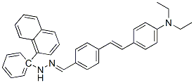 4-[2-[4-(diethylamino)phenyl]vinyl]benzaldehyde 1-naphthylphenylhydrazone CAS#: 94136-03-5