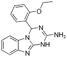 4-(2-Ethoxyphenyl)-1,4-dihydro[1,3,5]triazino-[1,2-a]benzimidazol-2-amine CAS#: 891456-85-2