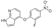 4-(2-FLUORO-4-NITROPHENOXY)-7-AZAINDOLE CAS#: 888720-59-0