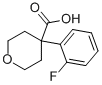 4-(2-FLUORO-PHENYL)-TETRAHYDRO-PYRAN-4-CARBOXYLIC ACID CAS#: 889939-77-9