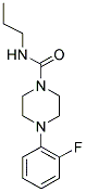 (4-(2-FLUOROPHENYL)PIPERAZINYL)-N-PROPYLFORMAMIDE CAS#: 890369-11-6
