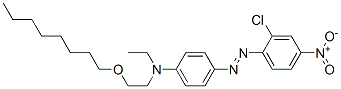 4-[(2-chloro-4-nitrophenyl)azo]-N-ethyl-N-[2-(octyloxy)ethyl]aniline CAS#: 93762-08-4