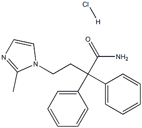 4-(2-methyl-1H-imidazol-1-yl)-2,2-diphenylbutanamide hydrochloride CAS#: 893421-54-0