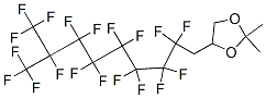 4-[2,2,3,3,4,4,5,5,6,6,7,7,8,9,9,9-hexadecafluoro-8-(trifluoromethyl)nonyl]-2,2-dimethyl-1,3-dioxolane CAS#: 94159-90-7