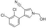 4-(2,3-DICHLOROPHENYL)-1-(HYDROXYMETHYL)-1H-PYRROLE-3-CARBONITRILE CAS#: 96572-03-1