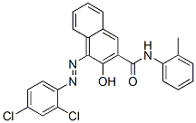 4-[(2,4-dichlorophenyl)azo]-3-hydroxy-N-(2-methylphenyl)naphthalene-2-carboxamide CAS#: 94276-08-1