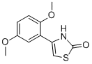 4-(2,5-DIMETHOXYPHENYL)-2(3H)-THIAZOLONE CAS#: 93258-92-5