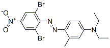 4-[(2,6-dibromo-4-nitrophenyl)azo]-N,N-diethyl-m-toluidine CAS#: 93805-40-4