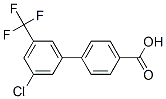 4-(3-Chloro-5-(trifluoromethyl)phenyl)benzoic acid CAS#: 893637-96-2