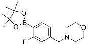 4-(3-Fluoro-4-(4,4,5,5-tetramethyl-1,3,2-dioxaborolan-2-yl)benzyl)morpholine CAS#: 897016-97-6