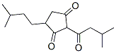 4-(3-Methylbutyl)-2-(3-methyl-1-oxobutyl)-1,3-cyclopentanedione CAS#: 957-61-9