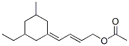 4-(3-ethyl-5-methylcyclohexylidene)-2-buten-1-yl acetate CAS#: 94200-96-1