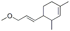4-(3-methoxyprop-1-en-1-yl)-1,3-dimethylcyclohexene CAS#: 93840-76-7