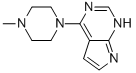 4-(4-METHYL-1-PIPERAZINYL)-1H-PYRROLO[2,3-D]PYRIMIDINE CAS#: 91338-54-4