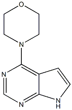4-(4-MORPHOLINYL)-1H-PYRROLO[2,3-D]PYRIMIDINE CAS#: 90870-83-0