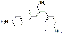 4-[(4-aminophenyl)methyl]-2-[(4-amino-3,5-xylyl)methyl]aniline CAS#: 93778-08-6
