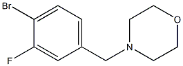4-(4-broMo-3-fluorobenzyl)Morpholine CAS#: 897016-96-5