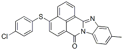 4-[(4-chlorophenyl)thio]-11-methyl-7H-benzimidazo[2,1-a]benz[de]isoquinolin-7-one CAS#: 97416-78-9