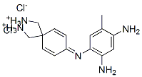 [4-[(4,6-diamino-m-tolyl)imino]cyclohexa-2,5-dien-1-ylidene]dimethylammonium chloride CAS#: 97-26-7