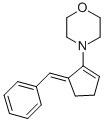 4-(5-BENZYLIDENE-CYCLOPENT-1-ENYL)-MORPHOLINE CAS#: 94708-08-4