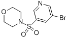 4-(5-BROMOPYRIDIN-3-YLSULPHONYL)MORPHOLINE 95 CAS#: 889676-35-1