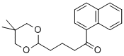 4-(5,5-DIMETHYL-1,3-DIOXAN-2-YL)-1'-BUTYRONAPHTHONE CAS#: 898756-29-1