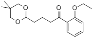 4-(5,5-DIMETHYL-1,3-DIOXAN-2-YL)-2'-ETHOXYBUTYROPHENONE CAS#: 898755-75-4
