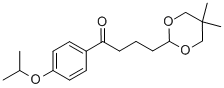 4-(5,5-DIMETHYL-1,3-DIOXAN-2-YL)-4'-ISOPROPOXYBUTYROPHENONE CAS#: 898755-81-2