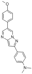(4-[6-(4-METHOXY-PHENYL)-PYRAZOLO[1,5-A]PYRIMIDIN-2-YL]-PHENYL)-DIMETHYL-AMINE CAS#: 893613-37-1