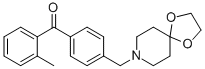 4'-[8-(1,4-DIOXA-8-AZASPIRO[4.5]DECYL)METHYL]-2-METHYL BENZOPHENONE CAS#: 898757-40-9