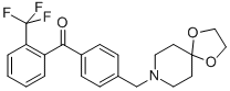 4'-[8-(1,4-DIOXA-8-AZASPIRO[4.5]DECYL)METHYL]-2-TRIFLUOROMETHYLBENZOPHENONE CAS#: 898758-10-6