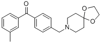 4'-[8-(1,4-DIOXA-8-AZASPIRO[4.5]DECYL)METHYL]-3-METHYL BENZOPHENONE CAS#: 898757-43-2