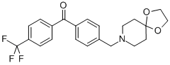 4'-[8-(1,4-DIOXA-8-AZASPIRO[4.5]DECYL)METHYL]-4-TRIFLUOROMETHYLBENZOPHENONE CAS#: 898758-14-0
