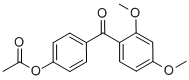4-ACETOXY-2',4'-DIMETHOXYBENZOPHENONE CAS#: 890100-19-3