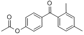 4-ACETOXY-2',4'-DIMETHYLBENZOPHENONE CAS#: 890100-31-9