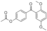 4-ACETOXY-2',5'-DIMETHOXYBENZOPHENONE CAS#: 890100-21-7