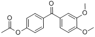 4-ACETOXY-3',4'-DIMETHOXYBENZOPHENONE CAS#: 890100-25-1