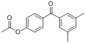 4-ACETOXY-3',5'-DIMETHYLBENZOPHENONE CAS#: 890100-37-5