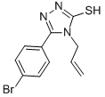 4-ALLYL-5-(4-BROMOPHENYL)-4H-1,2,4-TRIAZOLE-3-THIOL CAS#: 91813-57-9