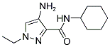 4-AMINO-1-ETHYL-1 H-PYRAZOLE-3-CARBOXYLIC ACID CYCLOHEXYLAMIDE CAS#: 895930-35-5
