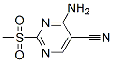 4-AMINO-2-METHANESULFONYL-PYRIMIDINE-5-CARBONITRILE CAS#: 98198-13-1