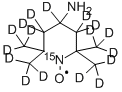 4-AMINO-2,2,6,6-TETRAMETHYLPIPERIDINE-D17, 1-15N-1-OXYL CAS#: 97461-87-5