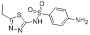 4-AMINO-N-(5-ETHYL-[1,3,4]THIADIAZOL-2-YL)-BENZENESULFONAMIDE CAS#: 94-19-9