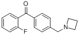 4'-AZETIDINOMETHYL-2-FLUOROBENZOPHENONE CAS#: 898756-81-5