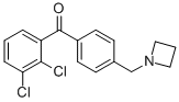 4'-AZETIDINOMETHYL-2,3-DICHLOROBENZOPHENONE CAS#: 898756-94-0