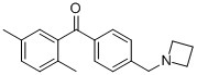 4'-AZETIDINOMETHYL-2,5-DIMETHYLBENZOPHENONE CAS#: 898756-64-4